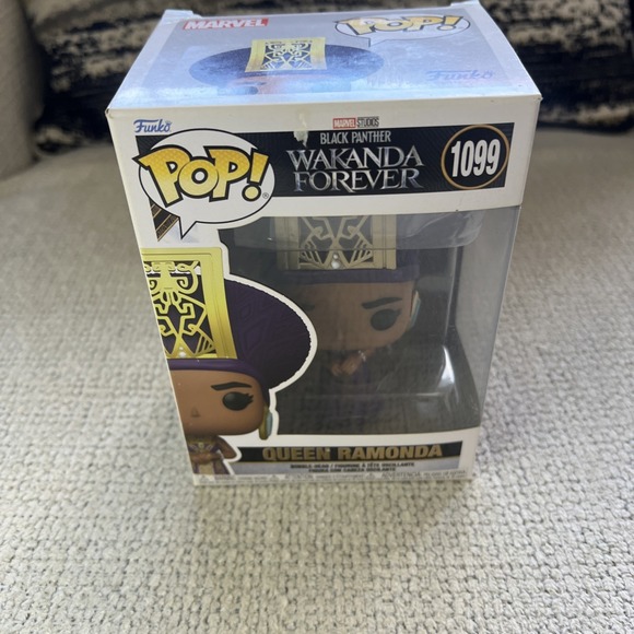 Funko Pop! Vinyl - Marvel - Queen Ramonda #1099 - Black Panther Wakanda  Forever - Picture 5 of 5